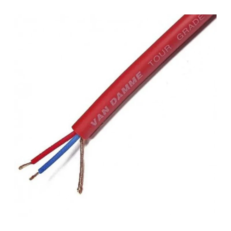 Van Damme Tour Grade Classic XKE Series Screened Audio Cable 6.35 mm OD, 100 m Length, 250 V, Copper Conductor 268-022-020