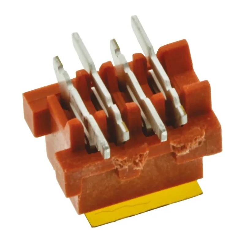 TE Connectivity Micro-MaTch Series Straight Surface PCB Socket 4-Contact 2 Row 1.27 mm Pitch 230V 1.5A Solder 7-188275-4