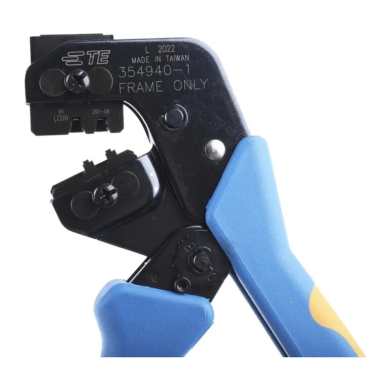 TE Connectivity Commercial Grade Pro-Crimper III Hand Crimp Tool for Mini-Universal MATE-N-LOK Connector Contacts 90760-1