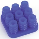 TE Connectivity MATE-N-LOK Series Connector Seal 10A Current, 16-24 AWG Wire Size, Blue 794278-1