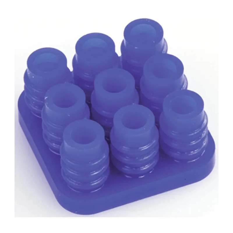 TE Connectivity MATE-N-LOK Series Connector Seal 10A Current, 16-24 AWG Wire Size, Blue 794278-1