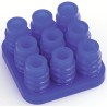 TE Connectivity MATE-N-LOK Series Connector Seal 10A Current, 16-24 AWG Wire Size, Blue 794278-1