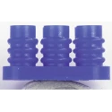 TE Connectivity MATE-N-LOK Series Connector Seal 10A Current, 16-24 AWG Wire Size, Blue 794278-1