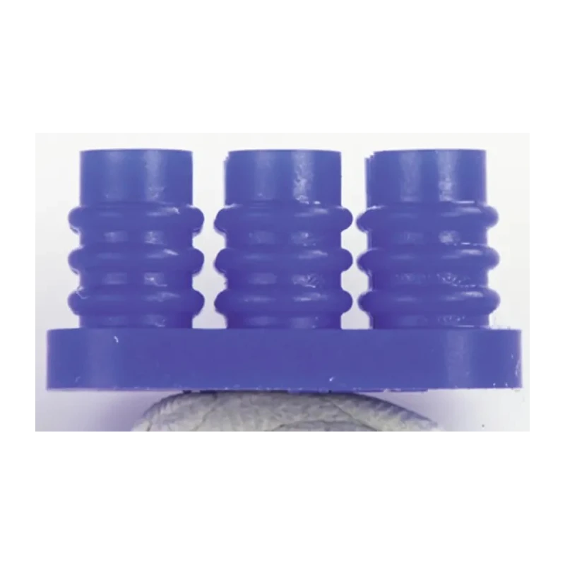 TE Connectivity MATE-N-LOK Series Connector Seal 10A Current, 16-24 AWG Wire Size, Blue 794278-1