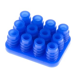 TE Connectivity MATE-N-LOK Series Connector Seal, 16 AWG Min Crimp, 24 AWG Max, Blue, Crimp Termination 794280-1