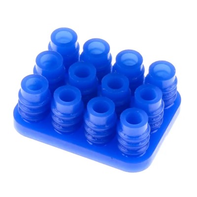 TE Connectivity MATE-N-LOK Series Connector Seal, 16 AWG Min Crimp, 24 AWG Max, Blue, Crimp Termination 794280-1