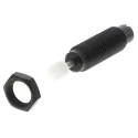 ACE Shock Absorber M8 x 1 Thread Size, 28.5 mm Body Length, 38.5 mm Overall Length, MC Series, Model MC10MH-B