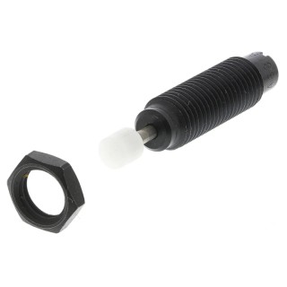 ACE Shock Absorber M8 x 1 Thread Size, 28.5 mm Body Length, 38.5 mm Overall Length, MC Series, Model MC10MH-B
