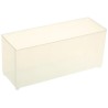 Raaco Transparent Polypropylene Compartment Box 69 mm x 55 mm x 157 mm 119283