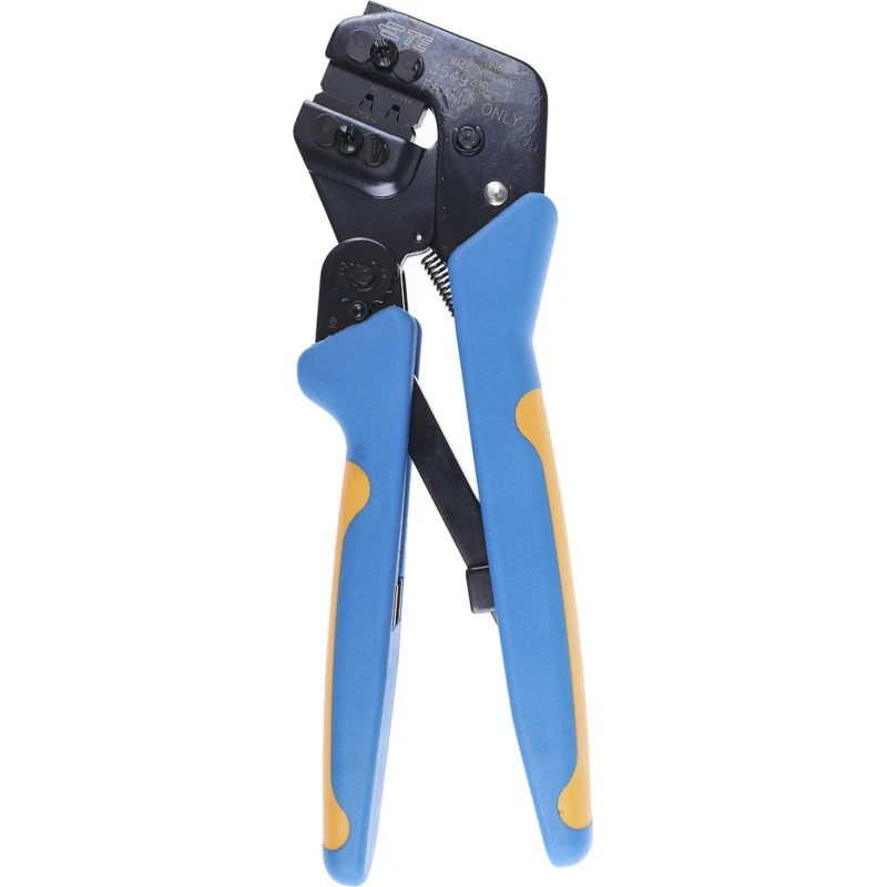 TE Connectivity Commercial Grade Pro-Crimper III Hand Crimp Tool for Mini-Universal MATE-N-LOK Connector Contacts 90758-1