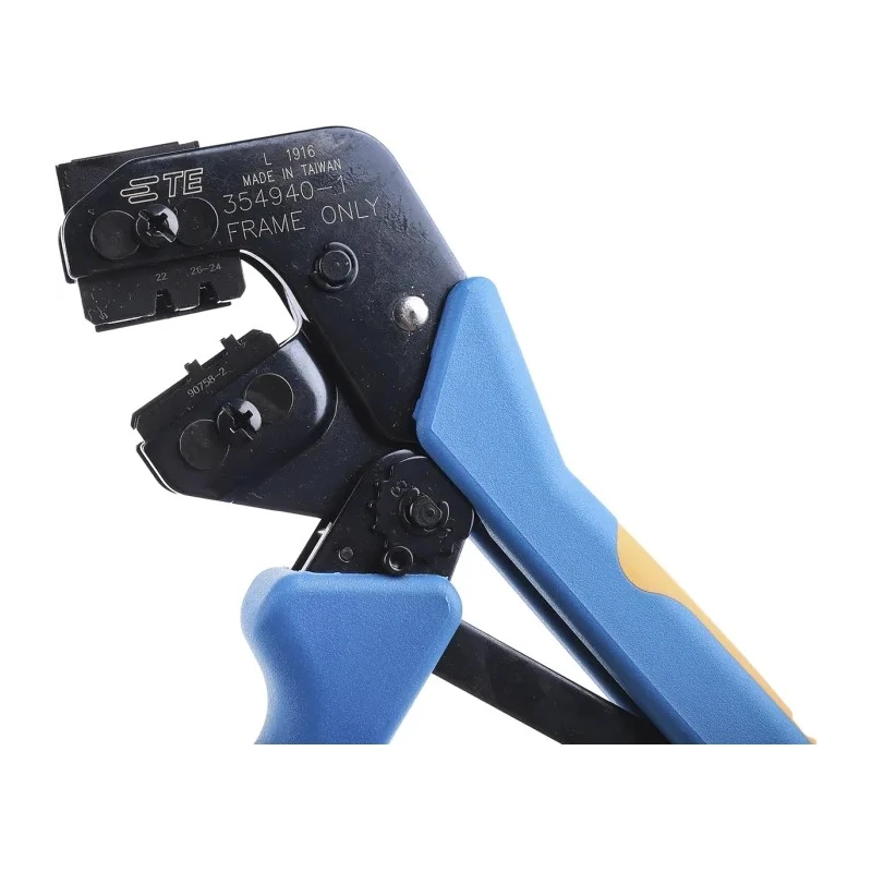 TE Connectivity Commercial Grade Pro-Crimper III Hand Crimp Tool for Mini-Universal MATE-N-LOK Connector Contacts 90758-1