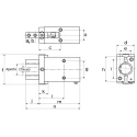 SMC 2 Finger Double Acting Action Pneumatic Gripper, Bore Diameter 10mm, 0.7 Mpa Maximum Operating Pressure, MHZ2-10DN