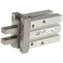 SMC 2 Finger Double Acting Action Pneumatic Gripper, Bore 16mm, Stroke 6mm, Parallel Gripping Type MHZ2-16DN
