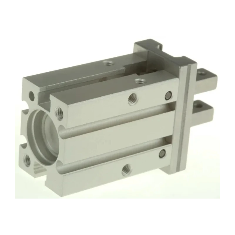 SMC 2 Finger Double Acting Action Pneumatic Gripper, Bore 16mm, Stroke 6mm, Parallel Gripping Type MHZ2-16DN
