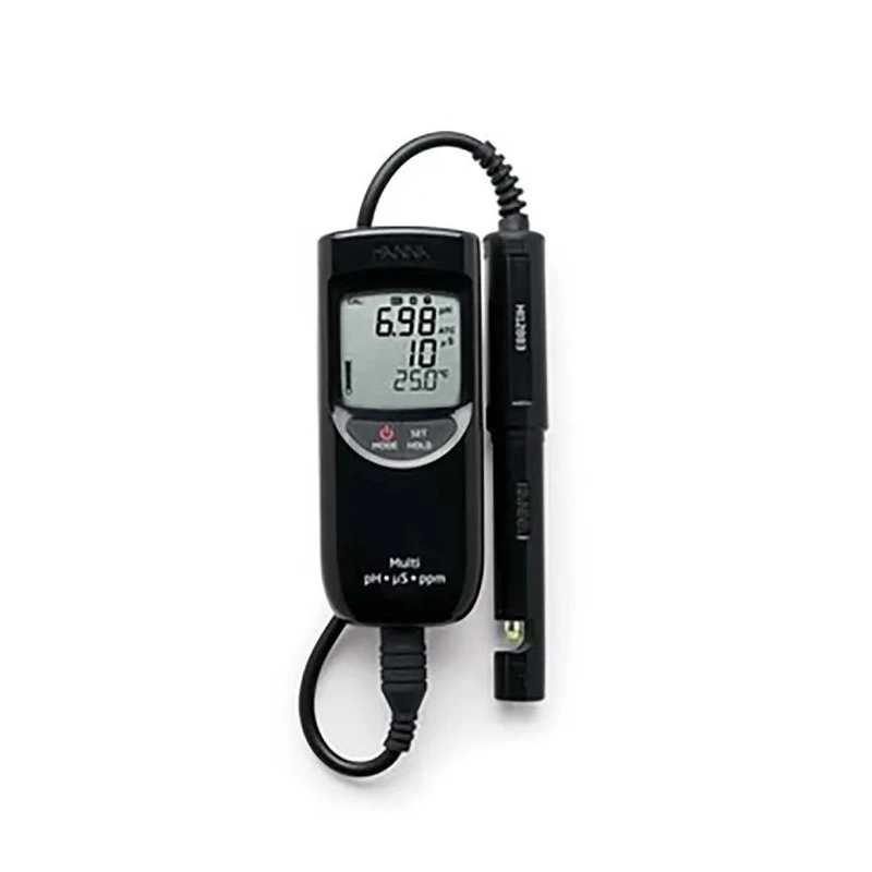 Hanna Instruments Waterproof pH Meter HI98509, ±0.01 pH Accuracy, 0.01 pH Resolution, 14 pH Max, 60°C Max