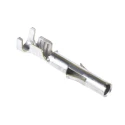TE Connectivity Universal MATE-N-LOK Series Female Crimp Terminal, Tin Plated Brass, 0.5-2mm² Wire Size, 0.76in 350550-1