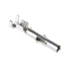 TE Connectivity Universal MATE-N-LOK Series Female Crimp Terminal, Tin Plated Brass, 0.5-2mm² Wire Size, 0.76in 350550-1