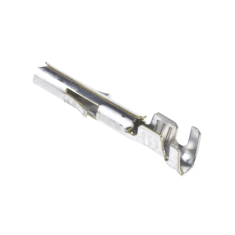 TE Connectivity Universal MATE-N-LOK Series Female Crimp Terminal, Tin Plated Brass, 0.5-2mm² Wire Size, 0.76in 350550-1