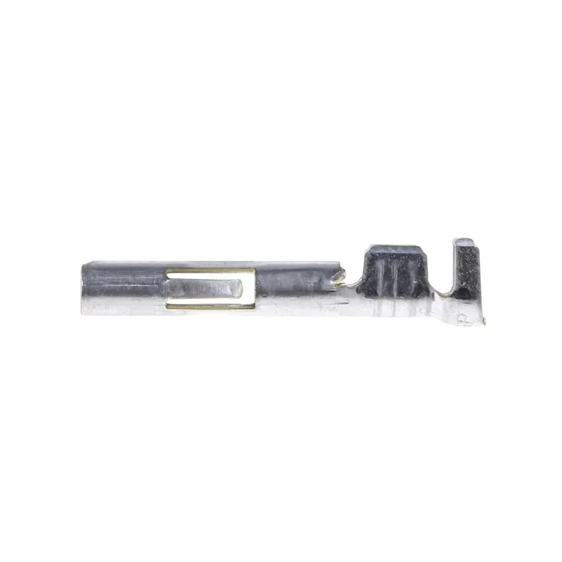 TE Connectivity Universal MATE-N-LOK Series Female Crimp Terminal, Tin Plated Brass, 0.5-2mm² Wire Size, 0.76in 350550-1