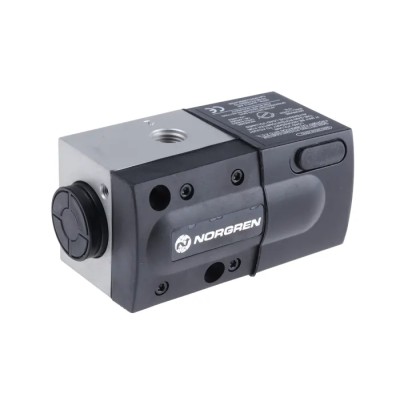 Norgren Pneumatic Solenoid Valve 3/2 NC Solenoid/Spring Manifold Mount Aluminium Body 24V DC VP50 Series 