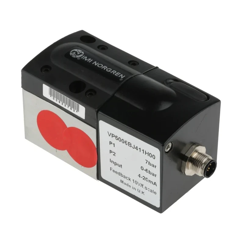 Norgren Pneumatic Solenoid Valve 3 Way Proportional Pressure Control 24V DC 14 bar Aluminium Manifold Mount VP50 