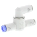 SMC Pneumatic Shuttle Valve VM Series 440L/min OR Logic Function 1 MPa Maximum Operating Pressure VR1220F-06