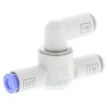 SMC Pneumatic Shuttle Valve VM Series 440L/min OR Logic Function 1 MPa Maximum Operating Pressure VR1220F-06
