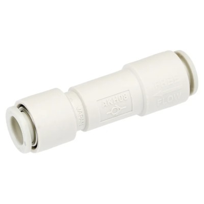 SMC Pneumatic Non Return Valve 1 Mpa Maximum Operating Pressure, Tube Inlet/Outlet Male/Female Port, AKH08-00