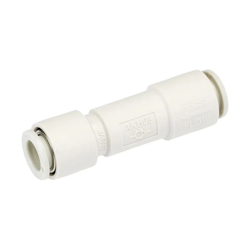 SMC Pneumatic Non Return Valve 1 Mpa Maximum Operating Pressure, Tube Inlet/Outlet Male/Female Port, AKH08-00