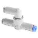 SMC Pneumatic Shuttle Valve VM Series 4mm Tube Connection 210 L/min Max Flow 1 MPa Max Operating Pressure VR1210F-04