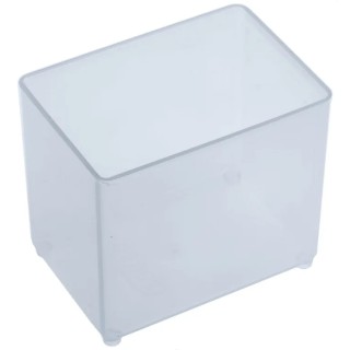 Raaco 1 Cell Transparent Polypropylene Compartment Box 69mm x 55mm x 79mm 119276