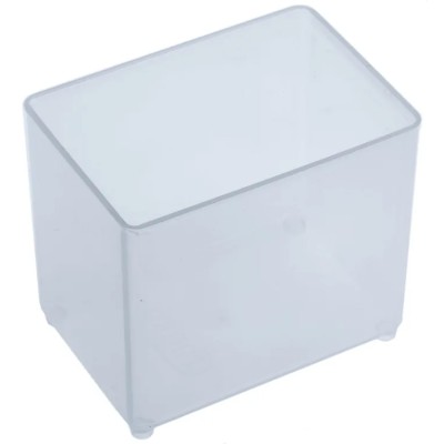 Raaco 1 Cell Transparent Polypropylene Compartment Box 69mm x 55mm x 79mm 119276