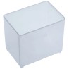 Raaco 1 Cell Transparent Polypropylene Compartment Box 69mm x 55mm x 79mm 119276