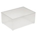 Raaco 8 Cell Transparent Polypropylene Compartment Box 47 mm x 79 mm x 109 mm 105583