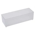 Raaco 1 Cell Transparent Polypropylene Compartment Box 47 mm x 55 mm x 157 mm 114592