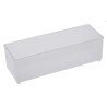 Raaco 1 Cell Transparent Polypropylene Compartment Box 47 mm x 55 mm x 157 mm 114592
