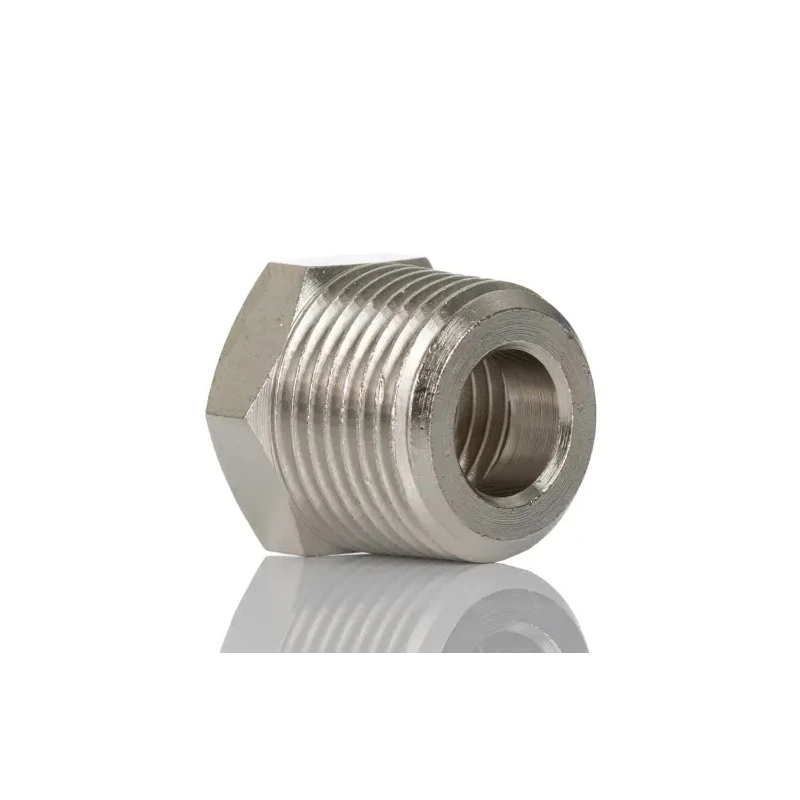 Legris LF3000 Series Male/Female Threaded Pneumatic Fitting Brass Nickel Finish 0904 13 17