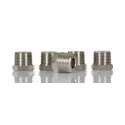 Legris LF3000 Series Male/Female Threaded Pneumatic Fitting Brass Nickel Finish 0904 13 17