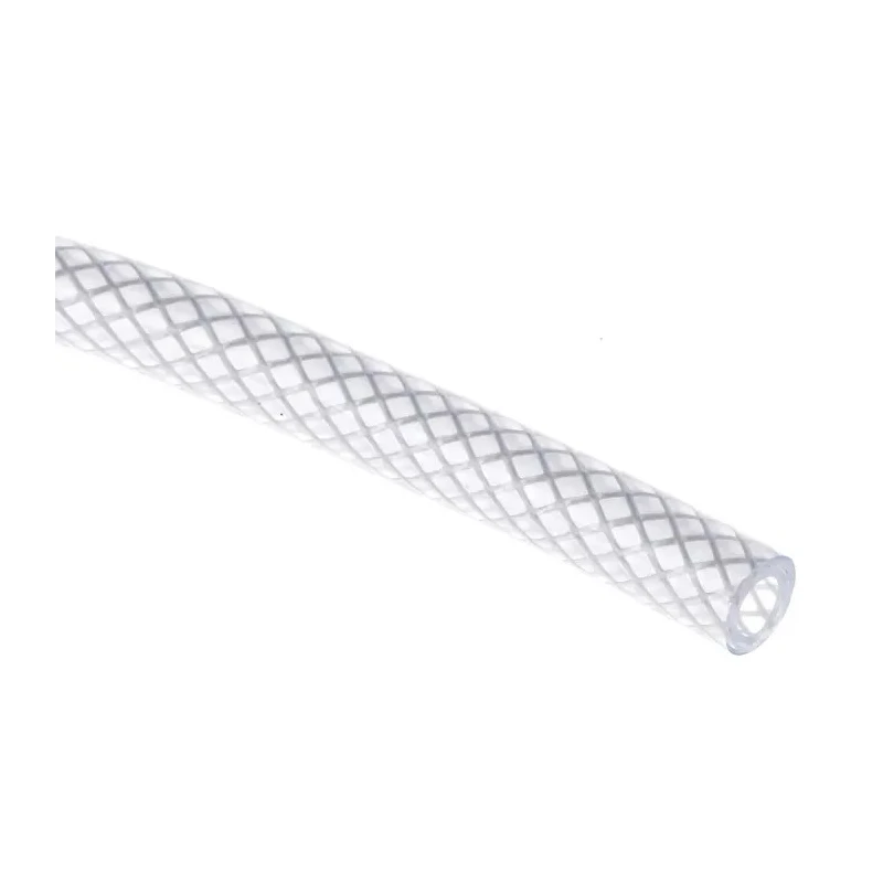 RS PRO Clear Reinforced PVC Hose Pipe 10 Bar 25 m Length 10.5 mm OD 6.3 mm ID Model 368-0176