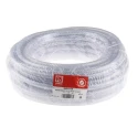 RS PRO Clear Reinforced PVC Hose Pipe 10 Bar 25 m Length 10.5 mm OD 6.3 mm ID Model 368-0176