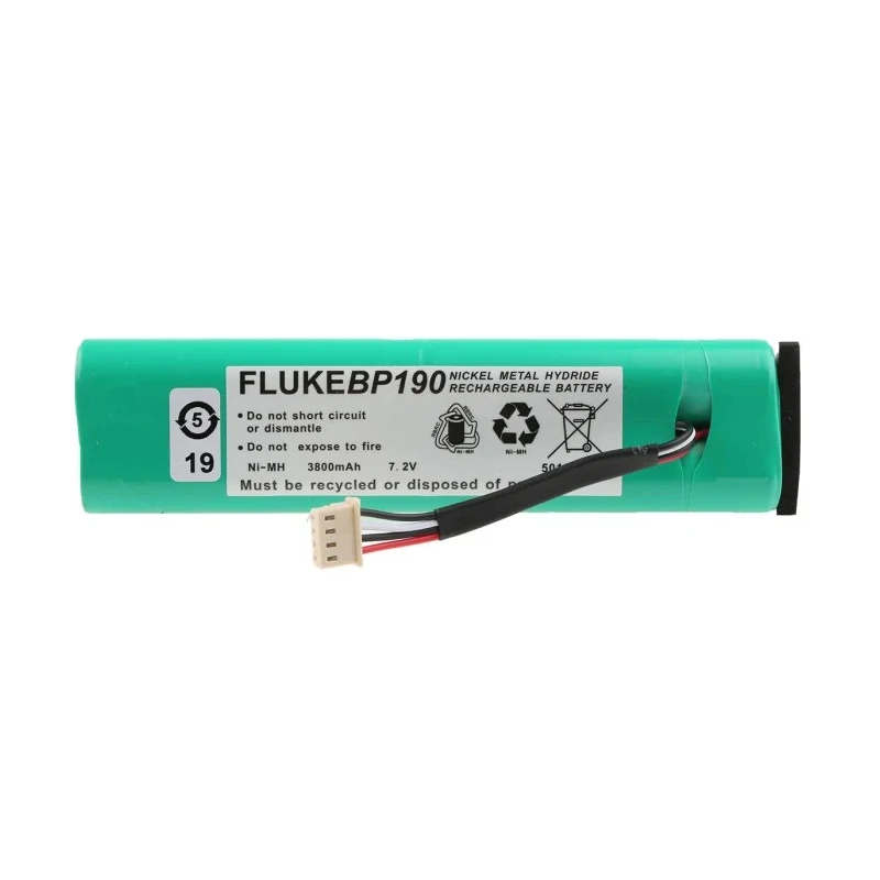 Fluke Oscilloscope Battery Pack, NiMH 7.2V 3500mAh for 430 Series, 190C Series, 190 Series BP190