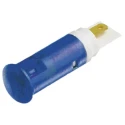 Signal Construct Blue Panel Mount Indicator LED 5 mm, Solder Tab Termination, IP67, 5-7V SKGD05401