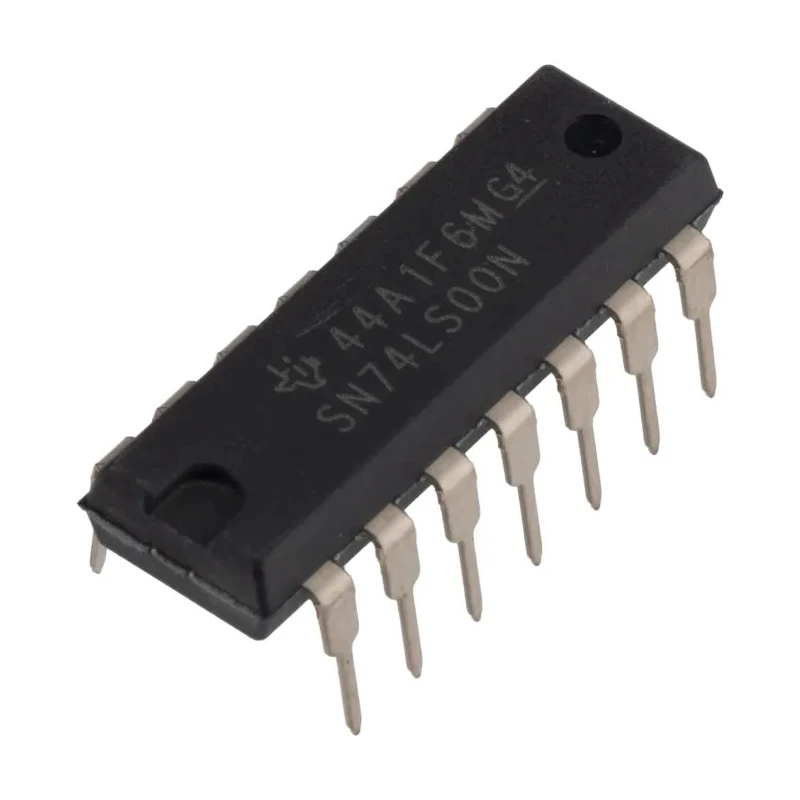 Texas Instruments 4-2 Input NAND Logic Gate IC 14-Pin PDIP SN74LS00N