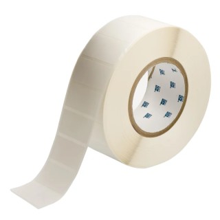 Brady Monocoloured on White Label Printer Label 50.8 mm Width 25.4 mm Length Thermal Transfer Printer Compatible THT-17-424-3