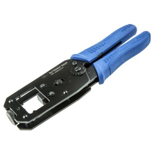 Bel-Stewart Voice 6.5 mm Crimp Tool Frame for 10-Pole Modular Plugs, Ferrule Inserts, 8- Voice Series Punch Down 2980019-01-B