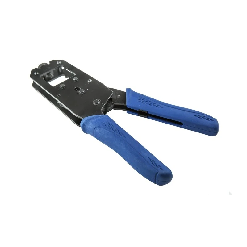 Bel-Stewart Voice 6.5 mm Crimp Tool Frame for 10-Pole Modular Plugs, Ferrule Inserts, 8- Voice Series Punch Down 2980019-01-B