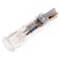 Signal Construct Green and Red Tri-Colour Panel Mount Indicator 24V, 28V, 10mA, Solder Tab Termination, Flush Bezel SKGE06204