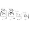 Osram Automotive Incandescent Lamp Clear 12V 10W ULTRALIFE Series 5008
