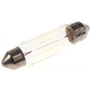 Osram Automotive Incandescent Lamp SV8.5-8, Clear, 12V, 10W, 11mm Diameter, 41mm Length, 500h Lifespan 6411