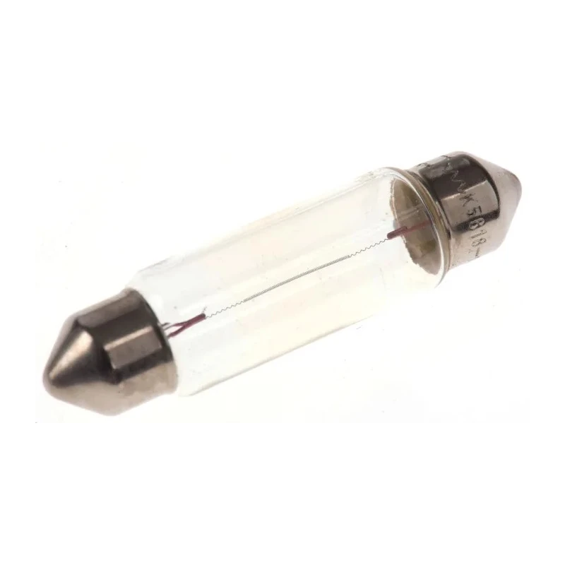 Osram Automotive Incandescent Lamp SV8.5-8, Clear, 12V, 10W, 11mm Diameter, 41mm Length, 500h Lifespan 6411